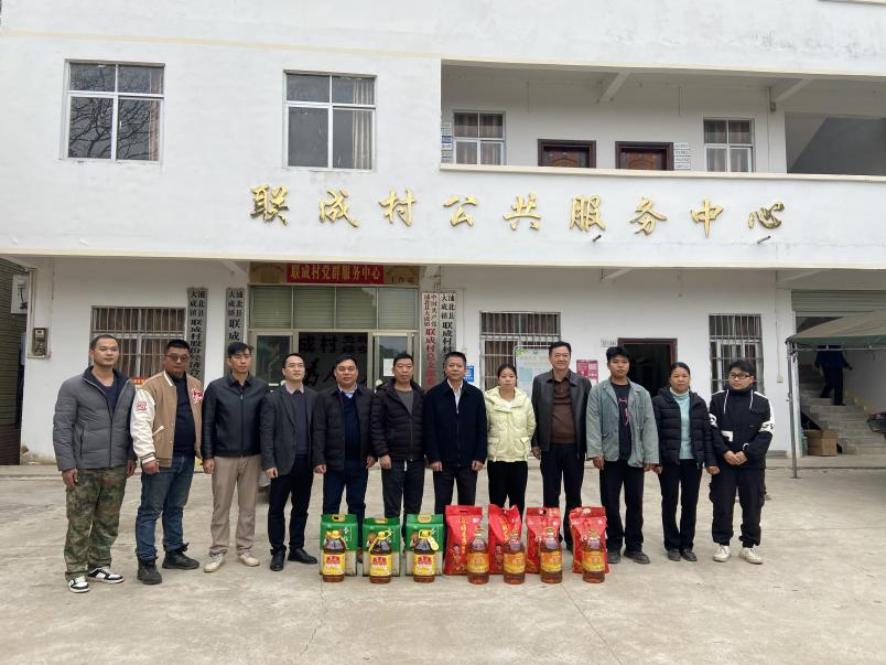 慰問暖人心,關懷傳黨情